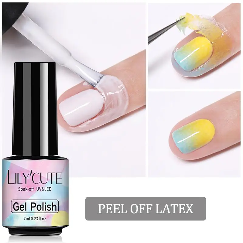 LILYCUTE Thermal Gel Nail Polish Popular In Winter For Manicure Yellow Green Temperature Color-changing Nail Art Gel Varnish - Image 101
