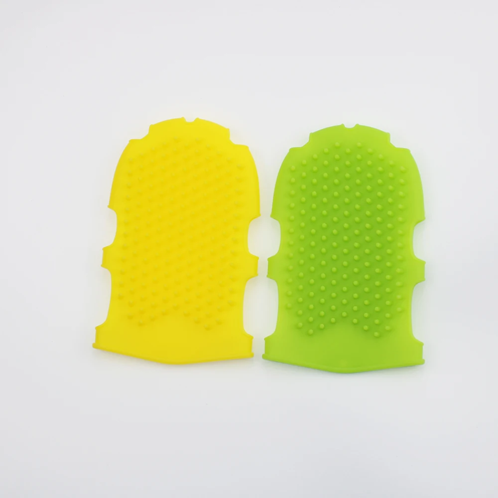 Massage Glove Bath Towel silicone bath brush Skin Clean Silicone Bath Brushes Shower Gloves Bath Scrub Remover Body Exfoliating - Image 2