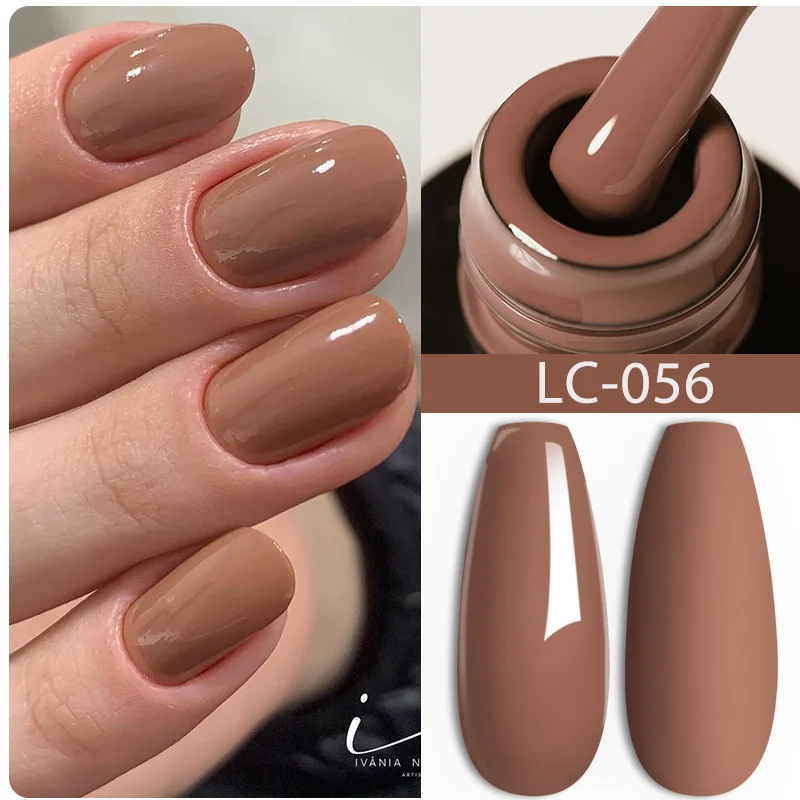 LILYCUTE Thermal Nail Gel Polish 3 Layers Gradient Nude Pink Glitter Temperature Color Changing Semi Permanent Nail Art Varnish - Image 138