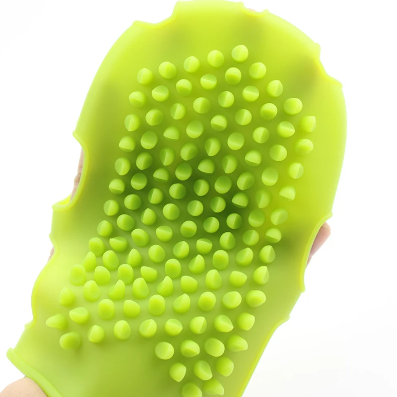 Massage Glove Bath Towel silicone bath brush Skin Clean Silicone Bath Brushes Shower Gloves Bath Scrub Remover Body Exfoliating - Image 5