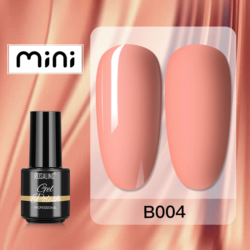 ROSALIND 5ml UV Gel Varnishes Gel Nail Polish Hybrid Soak Off Semi Permanent Base Top Coat Nail Polish for Nail Art - Image 9
