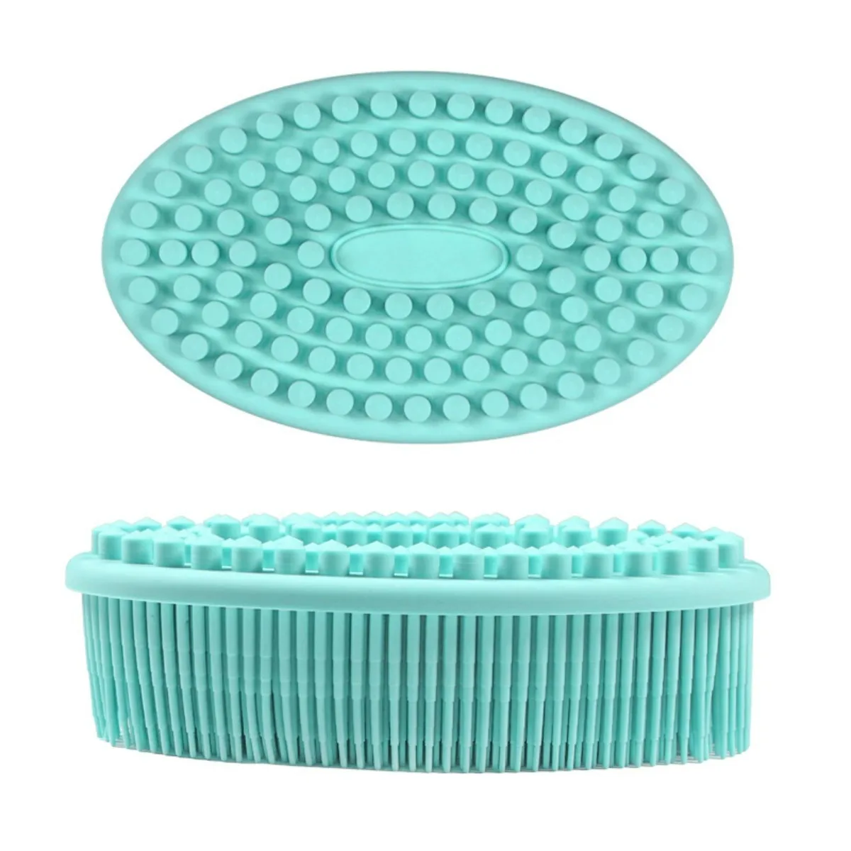 1pc Silicone Body Brush Baby Shower Body Wash Dry Massage SPA Bath Towel for Body Wash Scrubber Brush Back Scrubber Bath Tools - Image 10