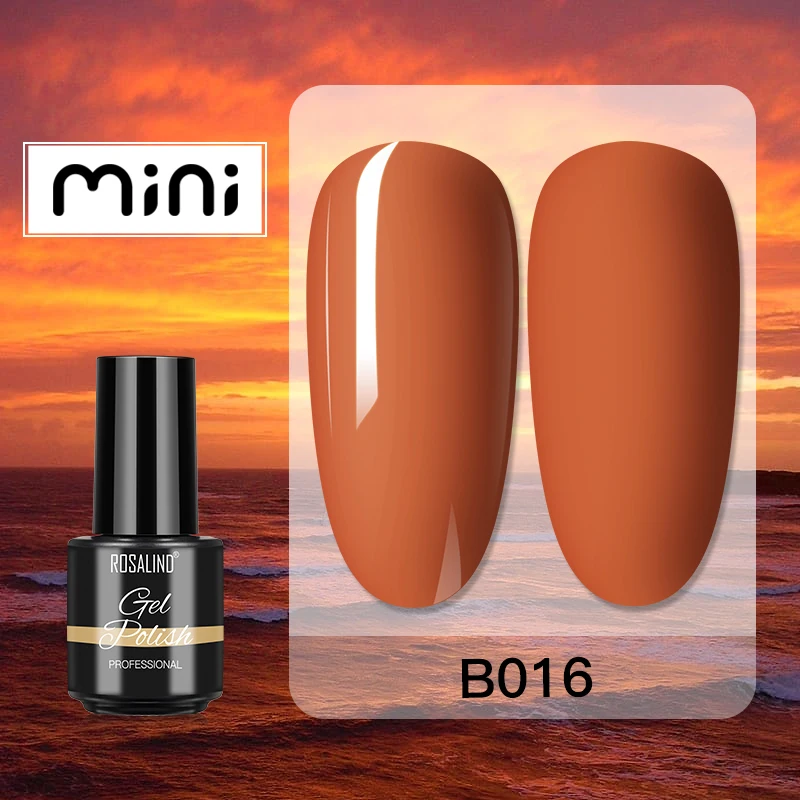 ROSALIND 5ml UV Gel Varnishes Gel Nail Polish Hybrid Soak Off Semi Permanent Base Top Coat Nail Polish for Nail Art - Image 90