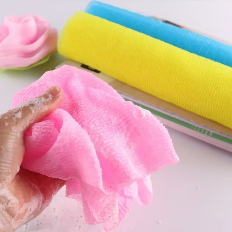 Beauty Skin Exfoliating Cloth Washcloth Japanese Body Wash Towel Nylon Bath Towel Skin Polishing Towel Body Back Scrubber Tool - Image 3