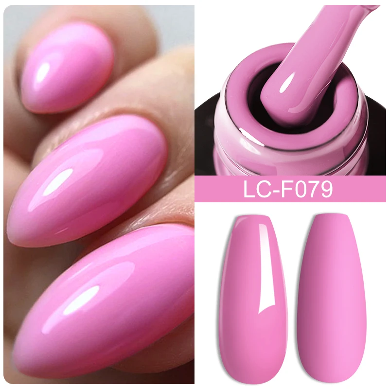 LILYCUTE Thermal Nail Gel Polish Pink Red Dark Purple Gradient Manicure 3 Layers Temperature Color Changing Nail Art Gel Varnish - Image 32