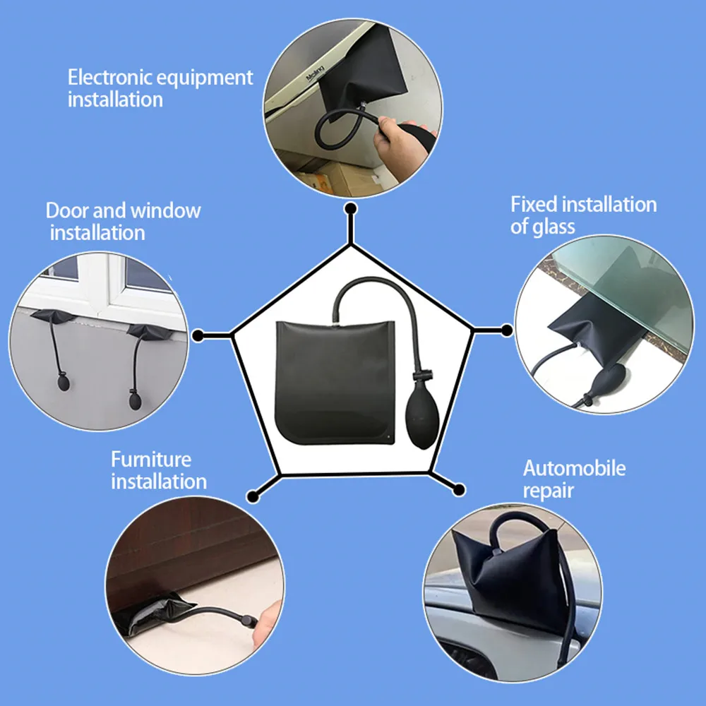 New Car Wedge Pump Locksmith Thickened Auto Door Repair Kit Air Cushion Emergency Open Unlock Tools with Long Reach Grabber - Image 4