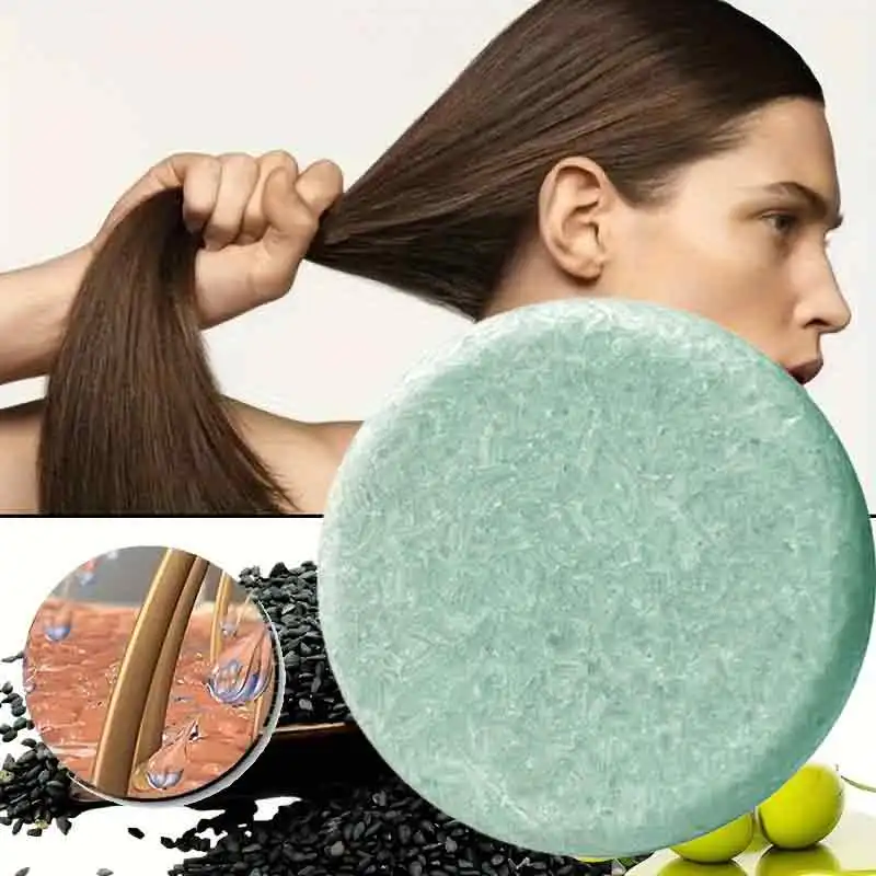 Batana Oil Organic Shampoo And Hair Shampoo Soap Bar For Hair Growth Cleansing Anti-Breakage Repair Damaged Hair Care Women - Image 2