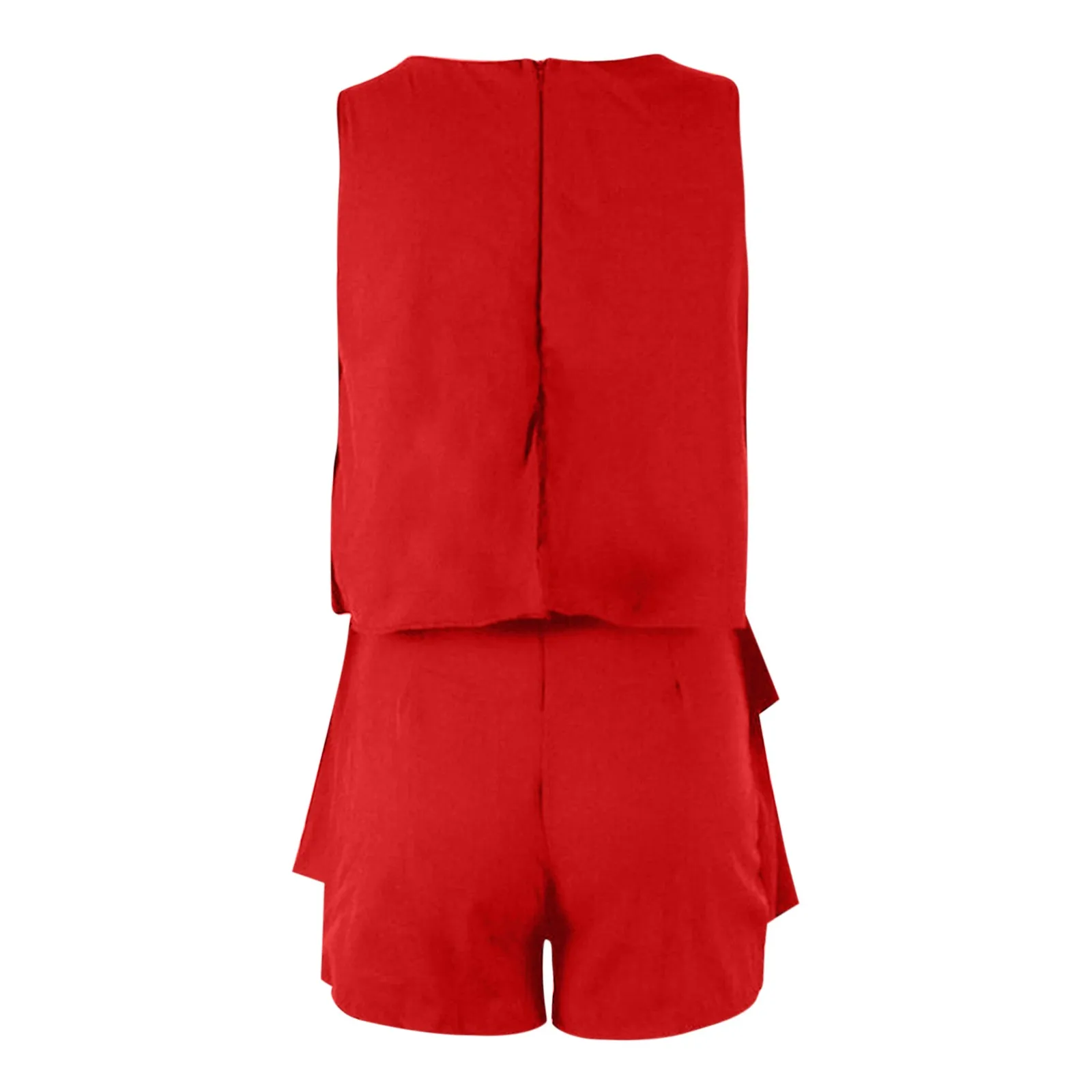 Elegant 2-Piece Sets For Women Womens Neck Sleeveless Floral Print & Solid Rompers Conjuntos Para Mujeres 2 Piezas Elegantes - Image 8