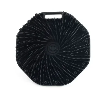 Bath Brush Soft Silicone Body Scrubber With Ergonomic Handle Portable Shower Massage Cleaning Exfoliating Home Tool - Image 8