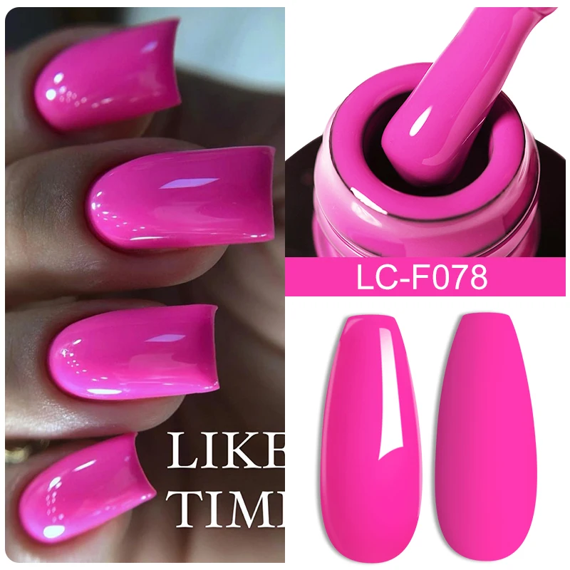 LILYCUTE Thermal Nail Gel Polish Pink Red Dark Purple Gradient Manicure 3 Layers Temperature Color Changing Nail Art Gel Varnish - Image 26