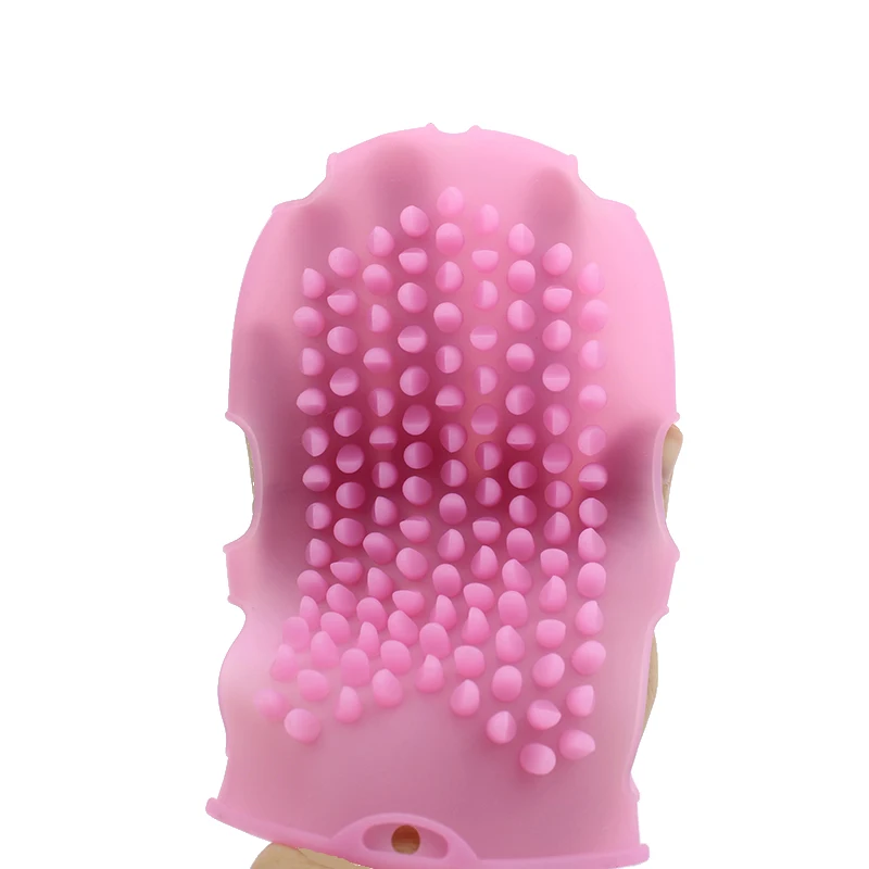 Massage Glove Bath Towel silicone bath brush Skin Clean Silicone Bath Brushes Shower Gloves Bath Scrub Remover Body Exfoliating - Image 7
