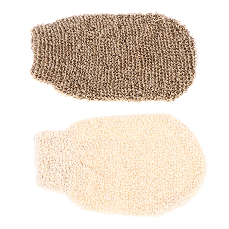 2 Pcs Peeling Exfoliating Gloves Shower Body Brush Fingers Bath Towel For Shower Body Brush Towel SPA Foam Body Massage - Image 5