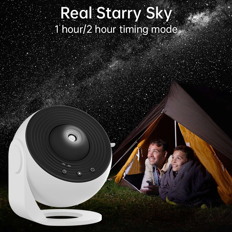 Night Light Galaxy Projector Starry Sky Projector 360° Rotate Planetarium Lamp For Kids Bedroom Valentines Day Gift Wedding Deco - Image 4