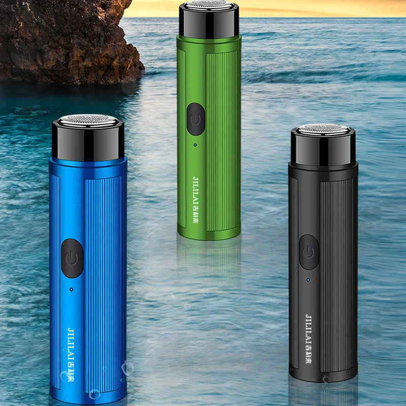 Mini Electric Shaver For Men Portable Electric Razor Beard Knife USB Charging Men's Face Beard Shaver Body Razor Long-Lasting - Image 2