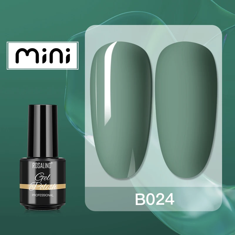 ROSALIND 5ml UV Gel Varnishes Gel Nail Polish Hybrid Soak Off Semi Permanent Base Top Coat Nail Polish for Nail Art - Image 82