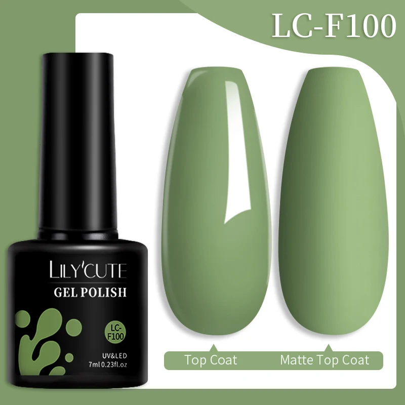 LILYCUTE Thermal Gel Nail Polish Popular In Winter For Manicure Yellow Green Temperature Color-changing Nail Art Gel Varnish - Image 143