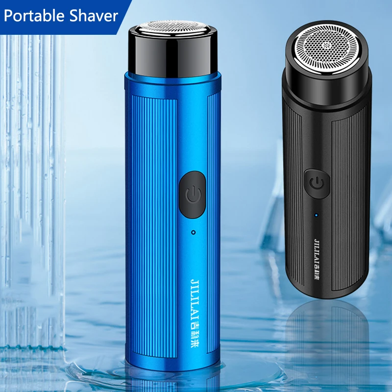 Mini Electric Shaver For Men Portable Electric Razor Beard Knife USB Charging Men's Face Beard Shaver Body Razor Long-Lasting - Image 4