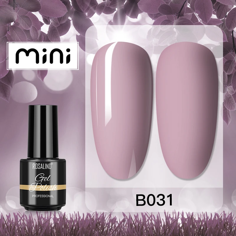 ROSALIND 5ml UV Gel Varnishes Gel Nail Polish Hybrid Soak Off Semi Permanent Base Top Coat Nail Polish for Nail Art - Image 75