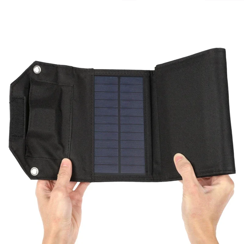 60W 80W 100W Foldable Solar Panel 5V USB Portable Folding Bag Battery Charger for Phone Outdoor Camping Waterproof Power Bank - Image 4