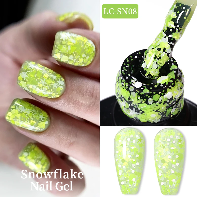 LILYCUTE Thermal Nail Gel Polish Pink Red Dark Purple Gradient Manicure 3 Layers Temperature Color Changing Nail Art Gel Varnish - Image 138