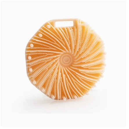 Bath Brush Soft Silicone Body Scrubber With Ergonomic Handle Portable Shower Massage Cleaning Exfoliating Home Tool - Image 7