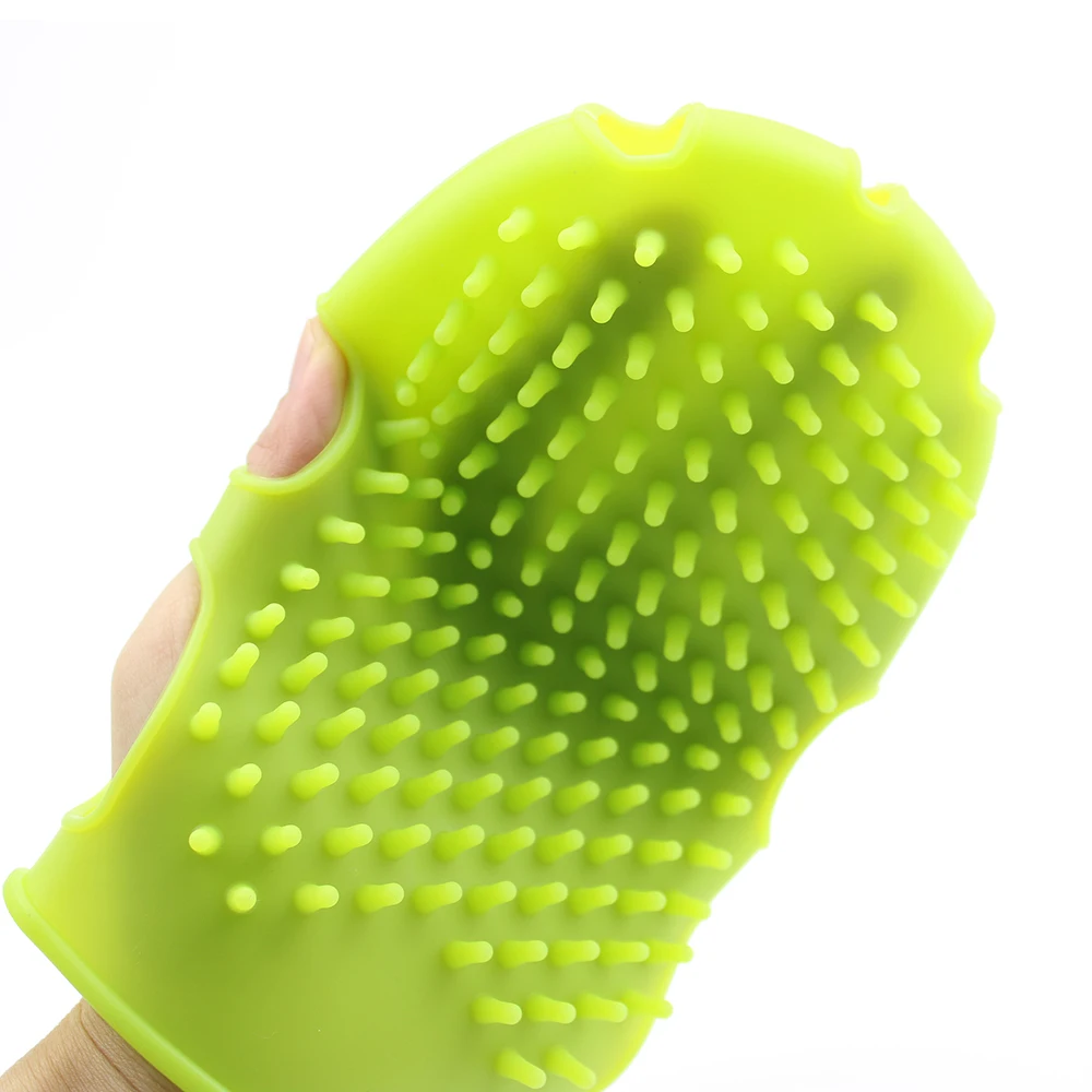 Massage Glove Bath Towel silicone bath brush Skin Clean Silicone Bath Brushes Shower Gloves Bath Scrub Remover Body Exfoliating - Image 4