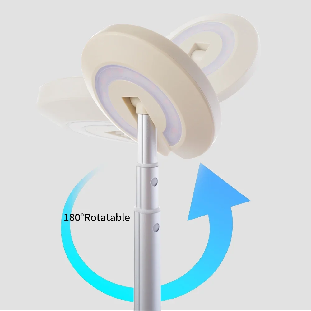 Portable Camping Lantern,Warm/Cool White,Type-C Charge,Battery Display,Retractable, 180° Rotatable,Hook,Camping/Fishing/Outdoor - Image 5