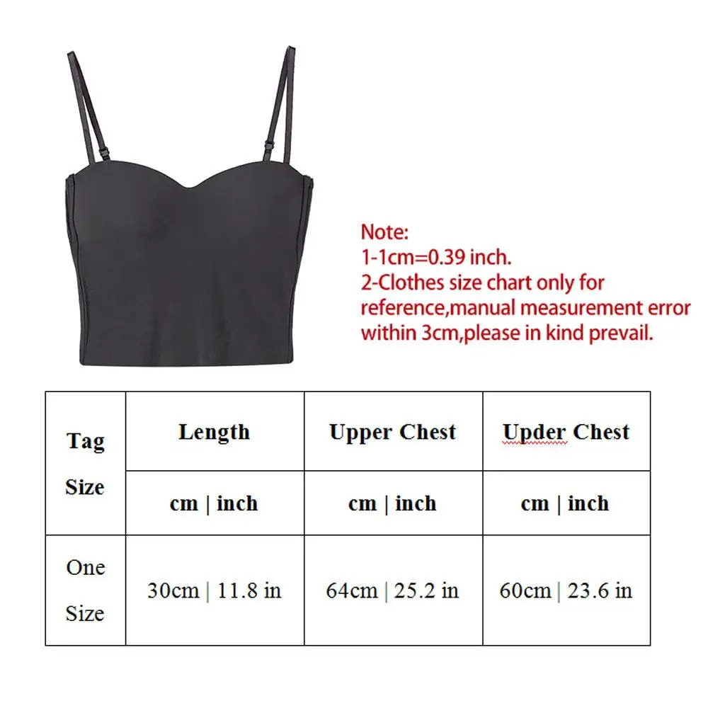 Women Crop Tops Sexy Solid Color Camisole Ice Silk Tube Top Seamless Sports Tank Top Wireless Underwear Padded Bra Bralette Vest - Image 6
