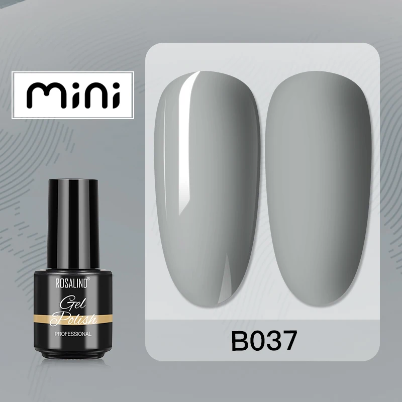 ROSALIND 5ml UV Gel Varnishes Gel Nail Polish Hybrid Soak Off Semi Permanent Base Top Coat Nail Polish for Nail Art - Image 77