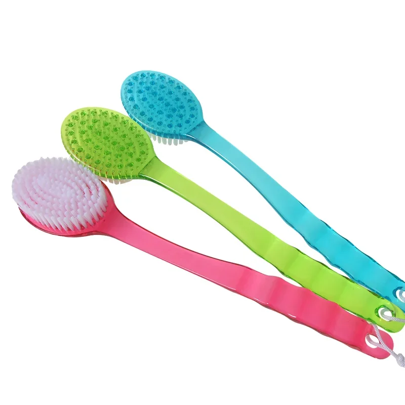 Long Handle Soft Bath Body Brush Back Shower Brushes With Handle Exfoliating Scrub Skin Massager Exfoliation Bathroom Brush - Image 3