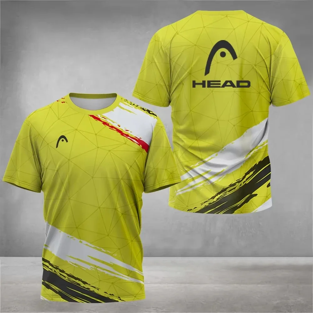 Hot Mountaineering Clothing Summer Breathable Mens T Shirt Outdoor Badminton Table Tennis Jersey O Neck Short Sleeve Loose Top - Image 4