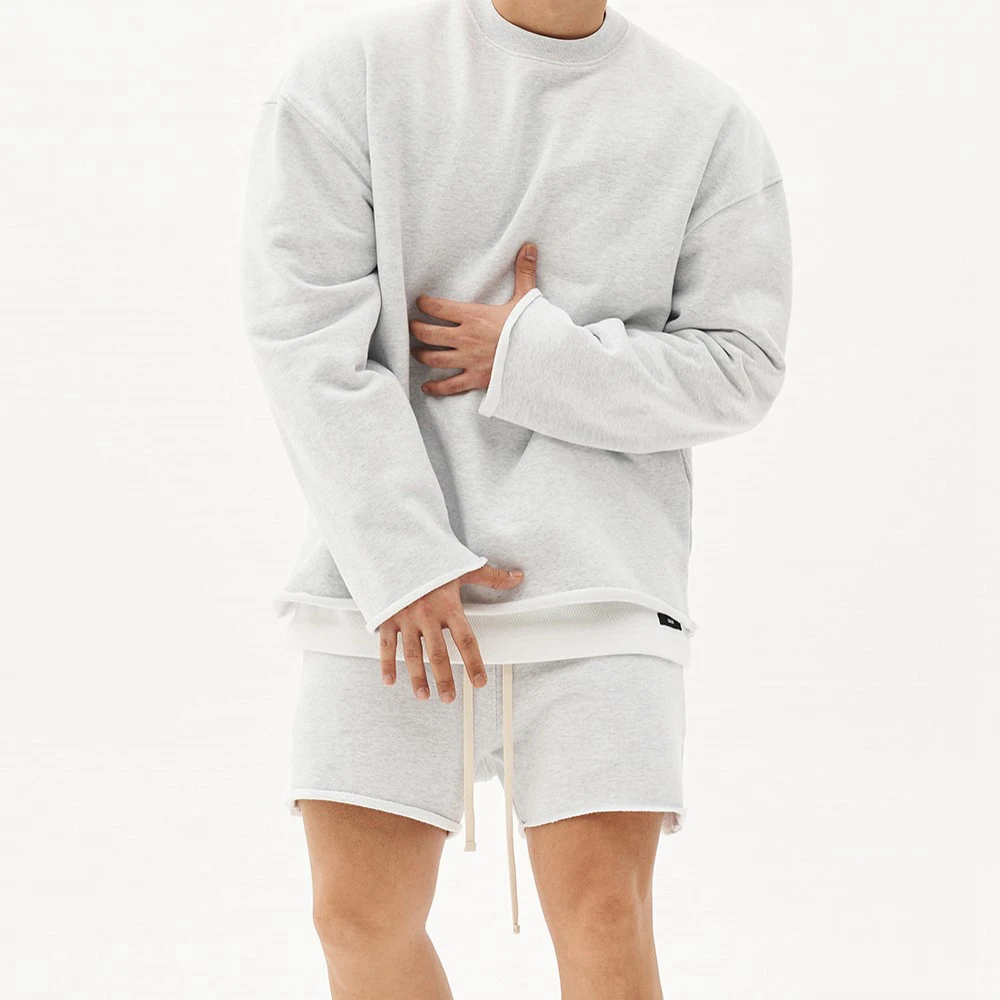 Mens Training Sports Suits Gym Fitness Kits Sportswear Hoodie Pullover Hooded Shorts Jogging Sets Cotton Running Tracksuits - Image 7