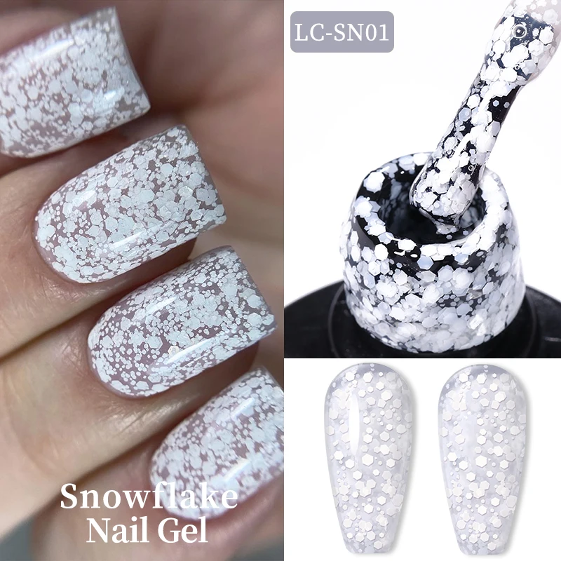 LILYCUTE Thermal Nail Gel Polish 3 Layers Gradient Nude Pink Glitter Temperature Color Changing Semi Permanent Nail Art Varnish - Image 21