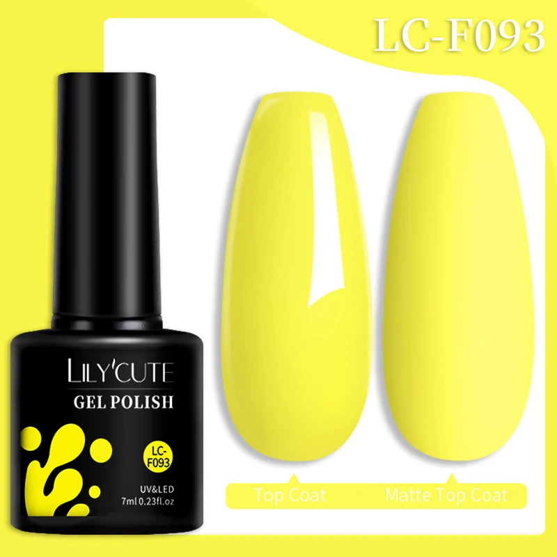 LILYCUTE Thermal Gel Nail Polish Popular In Winter For Manicure Yellow Green Temperature Color-changing Nail Art Gel Varnish - Image 52