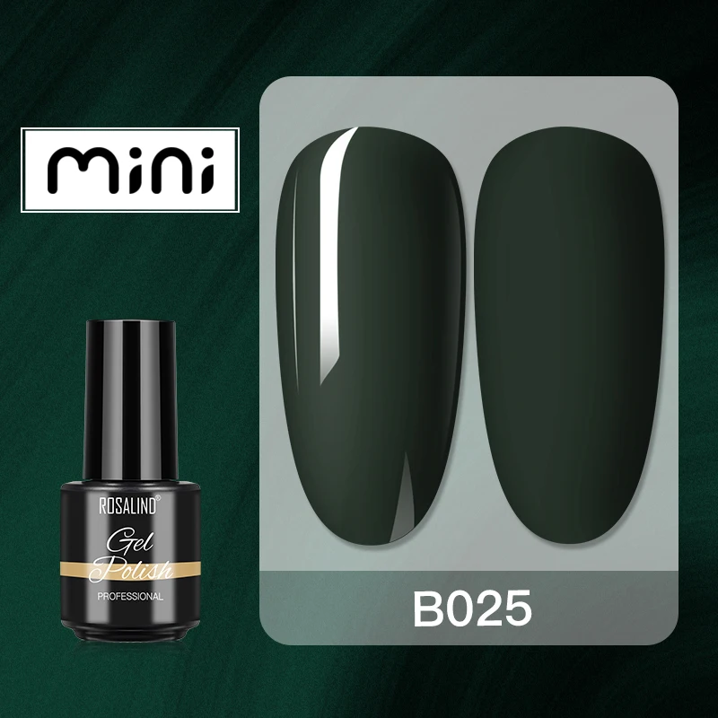 ROSALIND 5ml UV Gel Varnishes Gel Nail Polish Hybrid Soak Off Semi Permanent Base Top Coat Nail Polish for Nail Art - Image 81