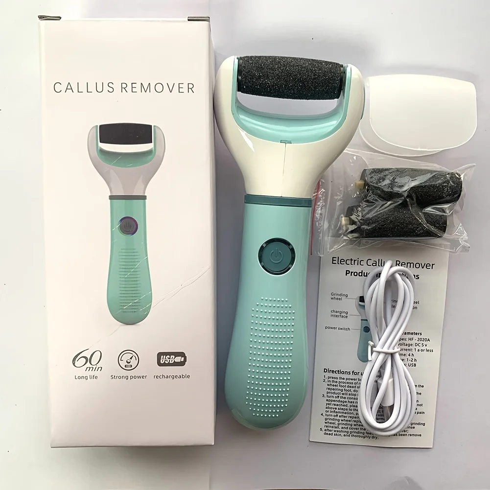 Electric Foot Grinder Auto Wireless Remove Dead Skin Calluses Cracks Hard Cracked skin Pedicure Tool Waterproof Foot Cleaner - Image 6