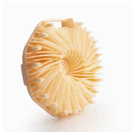 Bath Brush Soft Silicone Body Scrubber With Ergonomic Handle Portable Shower Massage Cleaning Exfoliating Home Tool - Image 6