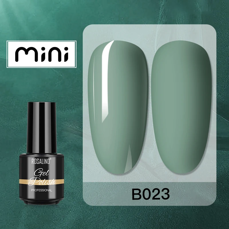 ROSALIND 5ml UV Gel Varnishes Gel Nail Polish Hybrid Soak Off Semi Permanent Base Top Coat Nail Polish for Nail Art - Image 83