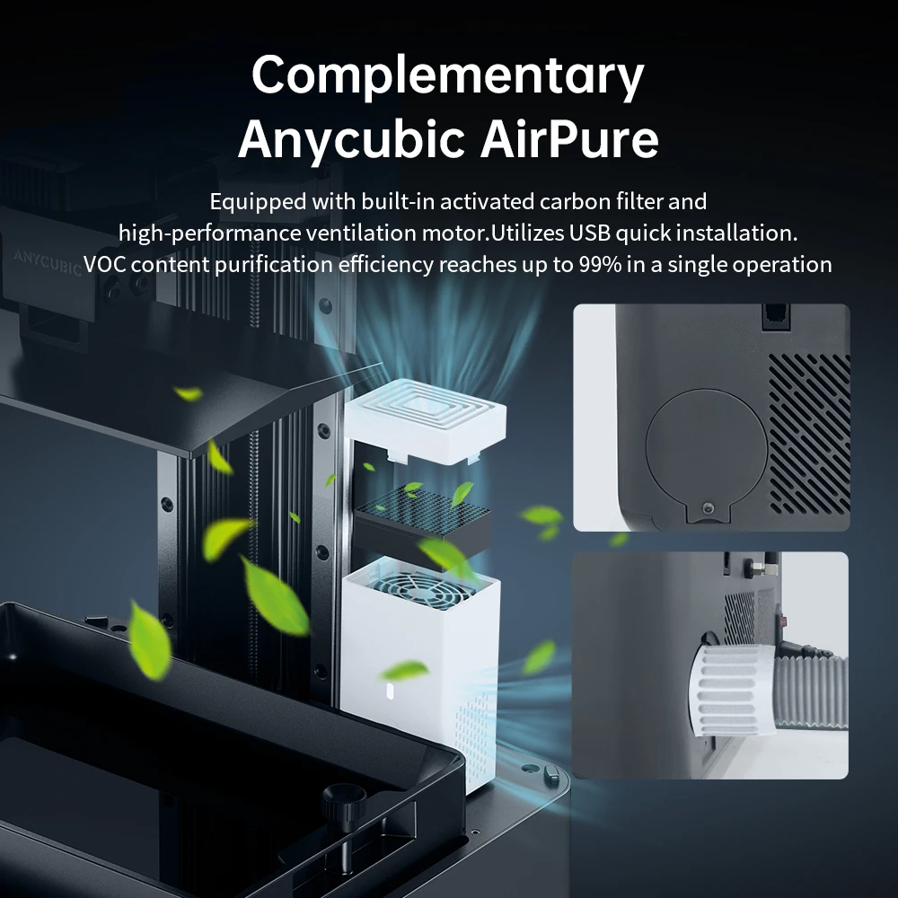 ANYCUBIC Photon Mono M7 Mono MSLA 3D Printer High Speed Resin Photocuring 14K 3D Printer 10'' LCD Printing Size 223*230*126mm - Image 6