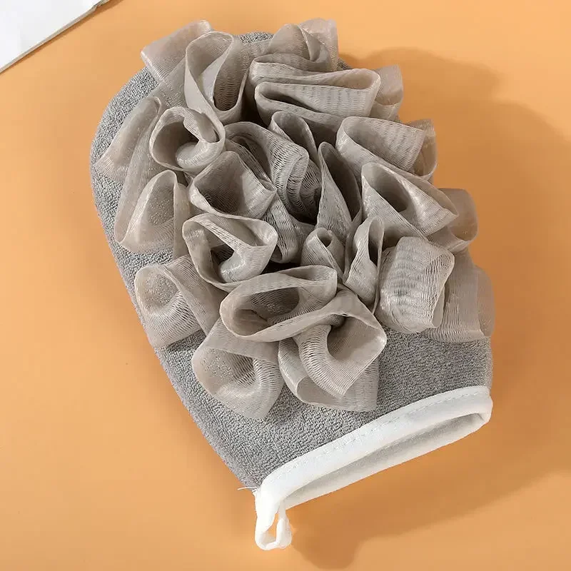 2 In1 Body Bath Sponge Super Soft Exfoliating Loofahs Shower Ball Hangable Scrub Towel Bath Ball For Body Cleaning Brush - Image 8