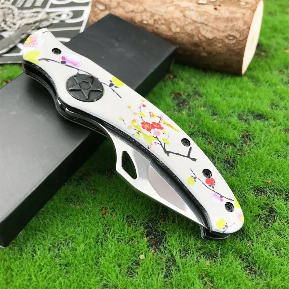 Two Form Mini Pocket Knife 440C Mini Blade 420 Steel + ABS Handle Everyday Carry Utility Knives for Outdoor Activities - Image 3