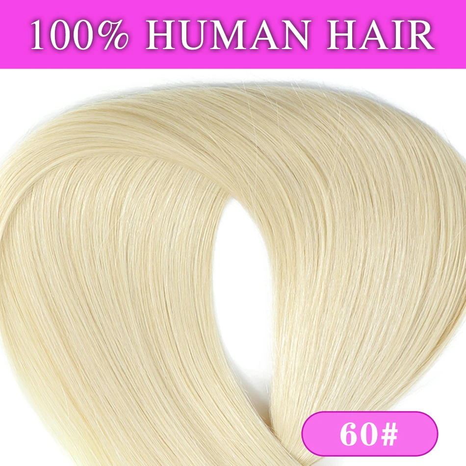 Pre Bonded V Tip Hair Extensions Human Hair Keratin Hair Extensions   12-26 Inch 100 Strand 100% Real Remy Hair Silky Straight - Image 12