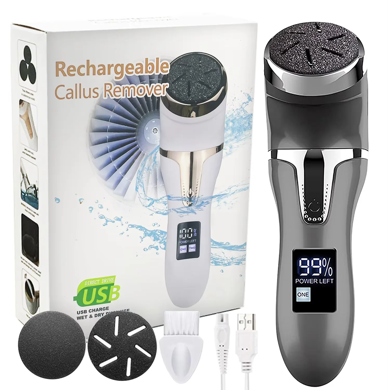 Pedicure Machine Callus Remover Pedicure Tools Professional Foot Dead Skin Remover Foot Grinder Electric Foot Grinder Elec - Image 8