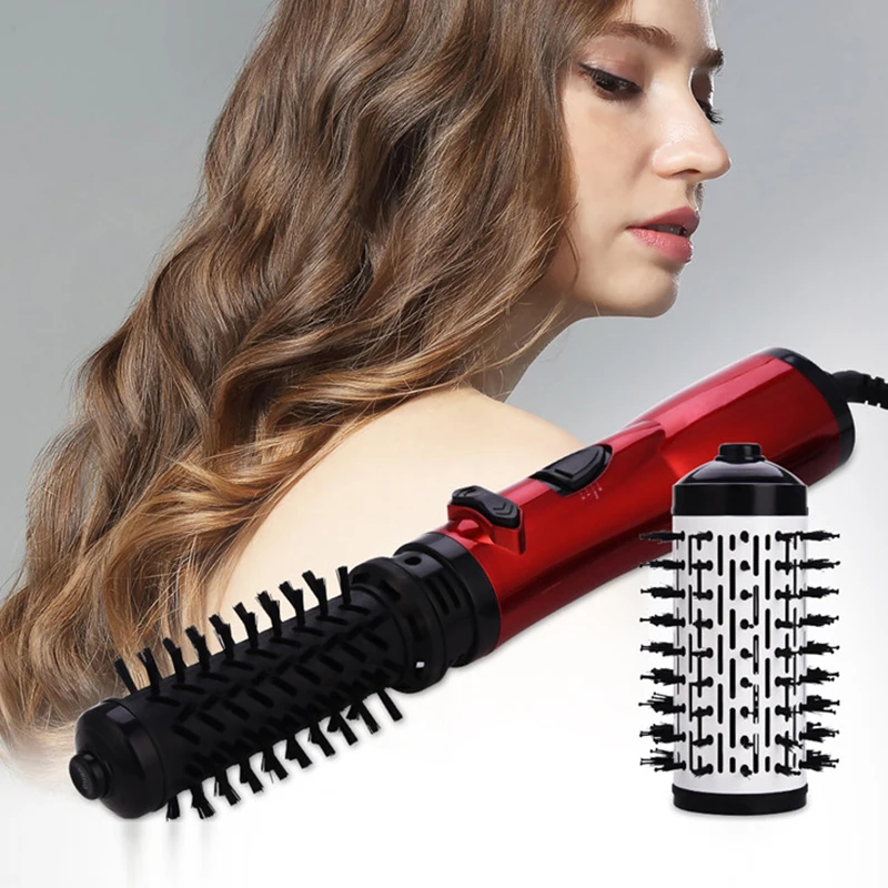 Electric Hair Styling Powerful Hair Dryer Brush Curl and Straighten and Curling Hair Professional Hot Air Brush - Image 2