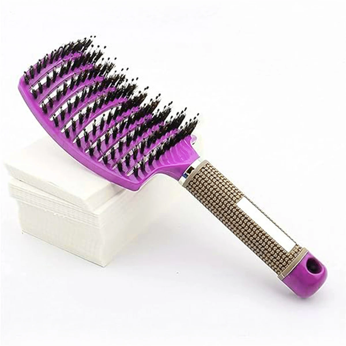 Hair Brush Scalp Massage Comb Hairbrush Boar Bristle Nylon Women Wet Curly Detangle Hair Brush Salon Hairdressing Styling Tool - Image 11