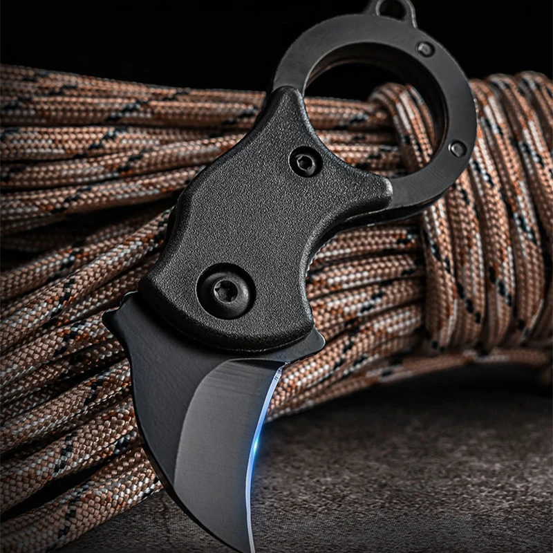 Outdoor Pocket Knife Portable EDC Key Knife Fox Knife Paw Knife Case Opener Knife Necklace Carry-on Portable Mini Pocket Knife - Image 5
