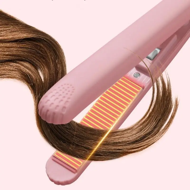 Mini Hair Straightener, Multi-color Splint, Quick Heating, Non-damaging Ceramic Plate, Bangs Clip, Curling and Straightening - Image 5