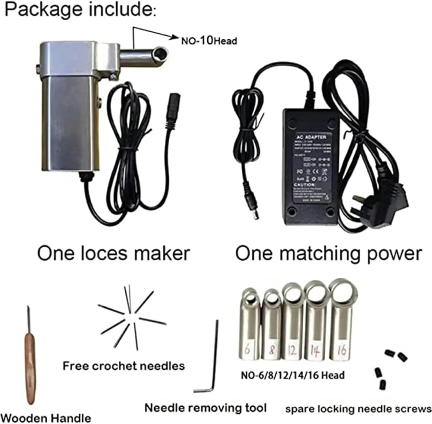 Braiding Machine,Dreadlock Machine,Automatic Hair Curling Machine with 6 Heads,Suitable for DIY Your Own Braided Hair Extensions - Image 7