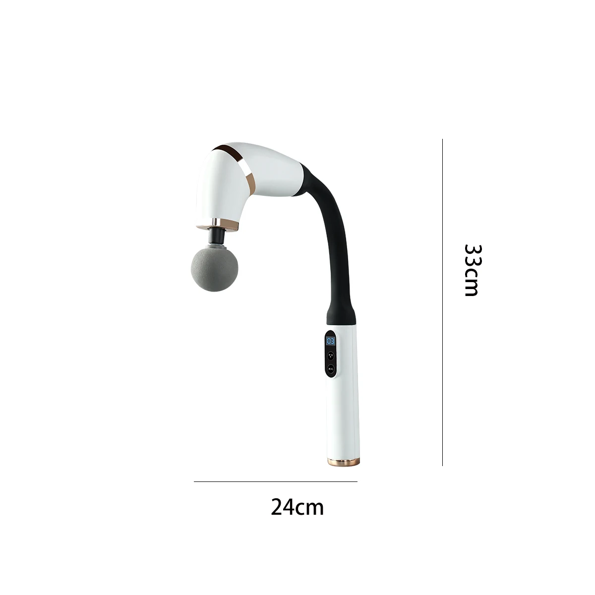 Smart Fascia Gun Electric Massager Massage Hammer Electric Fascia Gun Home Handheld Hammer Back Artifact - Image 2