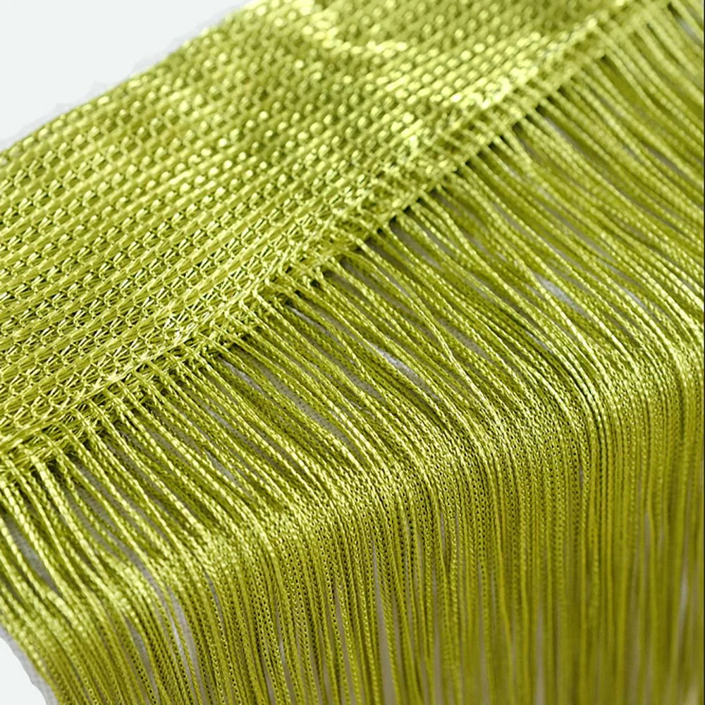 50x200cm String Curtains Patio Net Fringe for Door Fly Screen Windows Divider Cut To Size, Pretty Home Indoor Windows Decor - Image 9